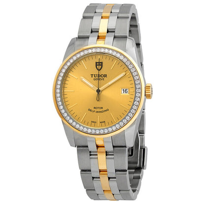 Tudor, Glamour Date Automatic Diamond Champagne Dial Ladies Watch