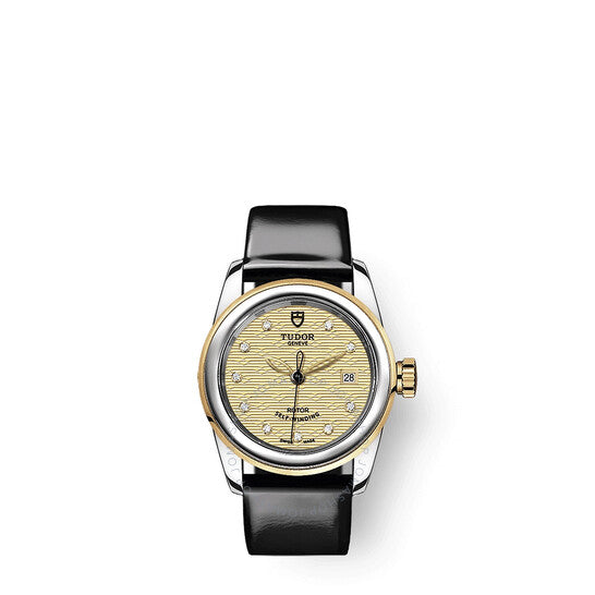 ساعة تيودور غلامور ديت أوتوماتيكية مرصعة بالألماس للسيدات