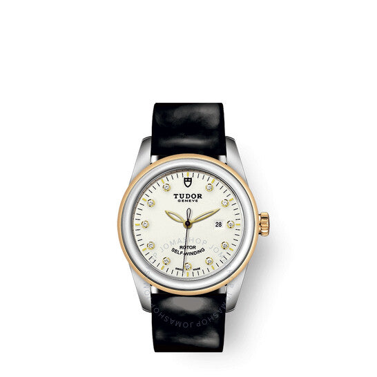 ساعة تيودور غلامور ديت أوتوماتيكية مرصعة بالألماس للسيدات