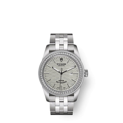 ساعة تيودور غلامور ديت أوتوماتيكية مرصعة بالألماس للسيدات