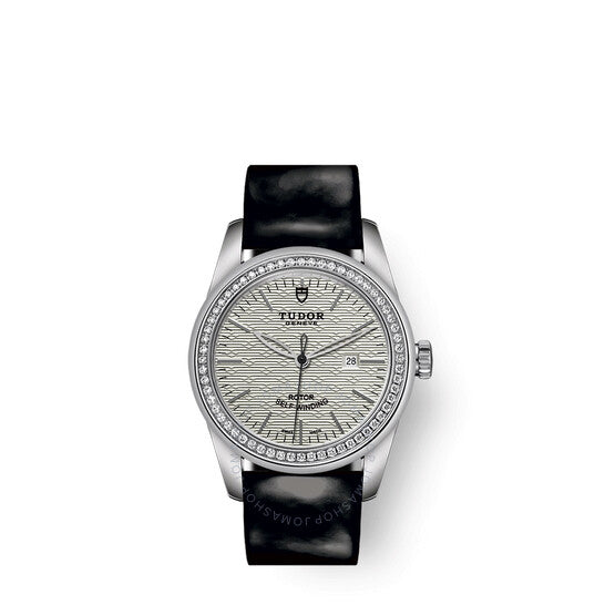 ساعة تيودور غلامور ديت أوتوماتيكية مرصعة بالألماس للسيدات