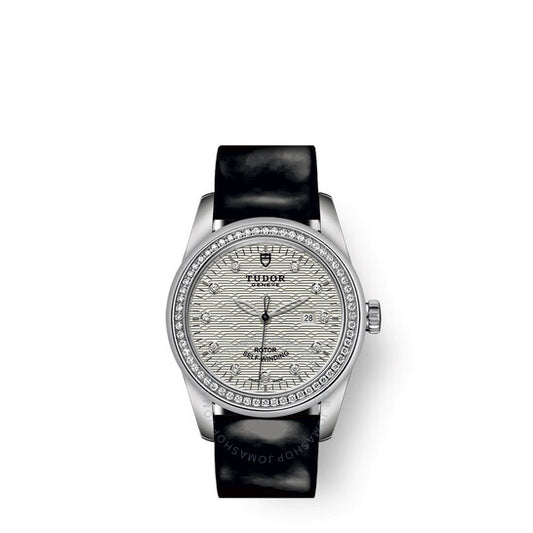 ساعة تيودور غلامور ديت أوتوماتيكية مرصعة بالألماس للسيدات