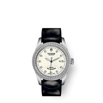 ساعة تيودور غلامور ديت أوتوماتيكية مرصعة بالألماس للسيدات