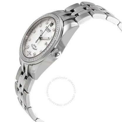 Tudor, Glamour Date Automatic Diamond Silver Dial Ladies Watch