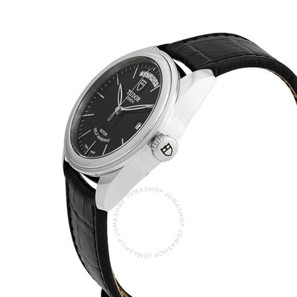 Tudor, Glamour Date Date Automatic Black Dial Men's Watch