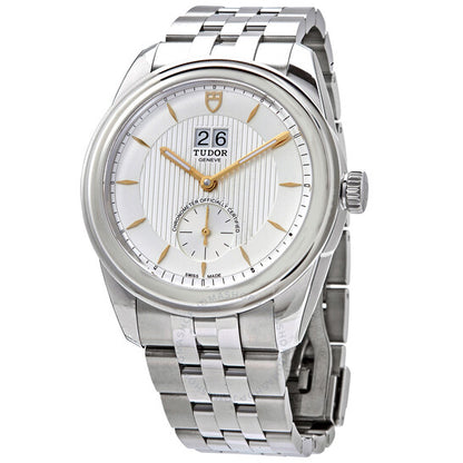 Tudor, Glamour Double Date Automatic Silver Dial Men's Watch