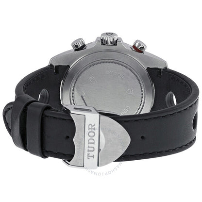 ساعة تيودور جرانتور كرونو فلاي باك للرجال بمينا أسود