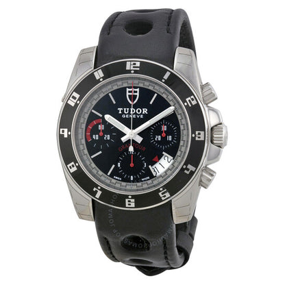 Tudor, Grantour Chronograph Automatic Black Dial Steel Men's Watch