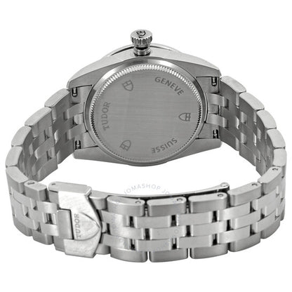 Tudor, Hand Wind Diamond Silver Jacquard Dial Ladies Watch