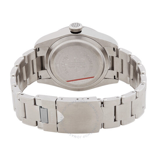 ساعة تيودور هارودز الأوتوماتيكية للرجال بمينا أسود