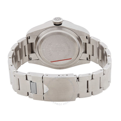 ساعة تيودور هارودز الأوتوماتيكية للرجال بمينا أسود