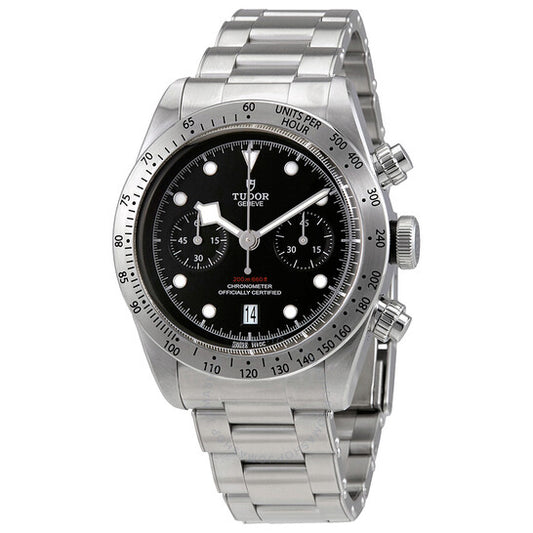 Tudor, Heritage Black Bay Chrono Chronograph Automatic Chronometer Black Dial Men's Watch