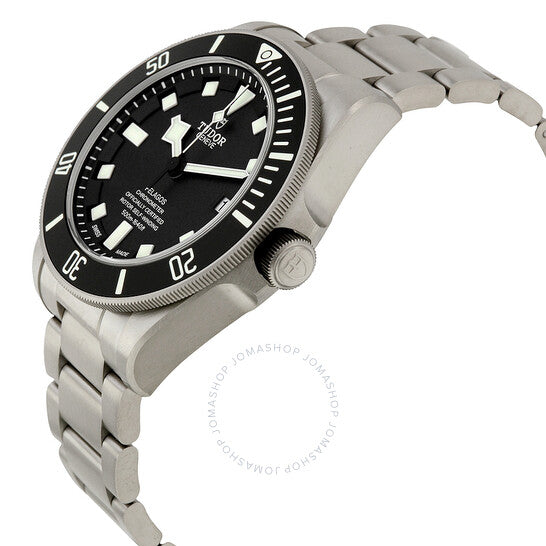 Tudor, Pelagos Chronometer Black Dial Titanium Men's Watch