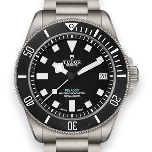 Tudor, Pelagos Hand Wind Chronometer Black Dial Men's Watch