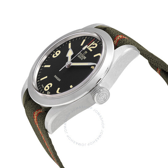 Tudor, Ranger Automatic Black Dial Men's Fabric Watch