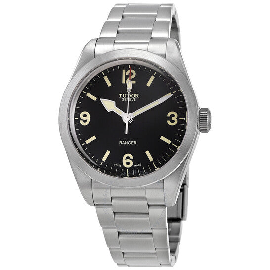 Tudor, Ranger Automatic Black Dial Men's Stainless Steel Watch