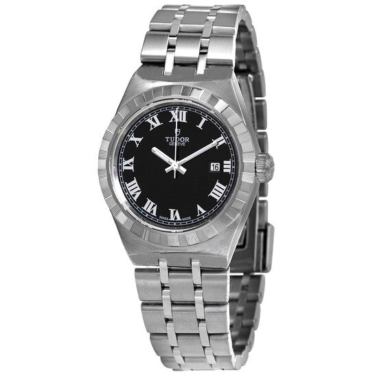 Tudor, Royal Automatic Black Dial Stainless Steel Ladies Watch