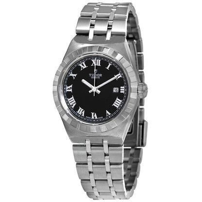 Tudor, Royal Automatic Black Dial Stainless Steel Ladies Watch