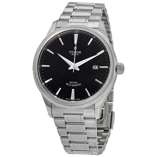 Tudor, Style Automatic Black Dial Men's 41 mm Watch