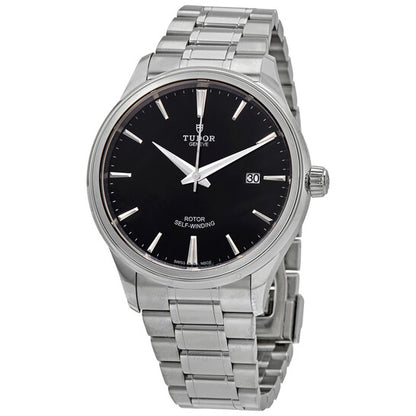 Tudor, Style Automatic Black Dial Men's 41 mm Watch