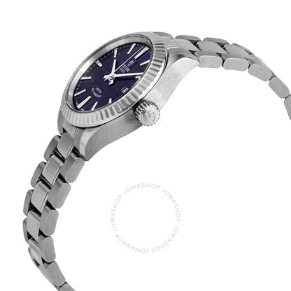 Tudor, Style Automatic Blue Dial Ladies 28 mm Watch