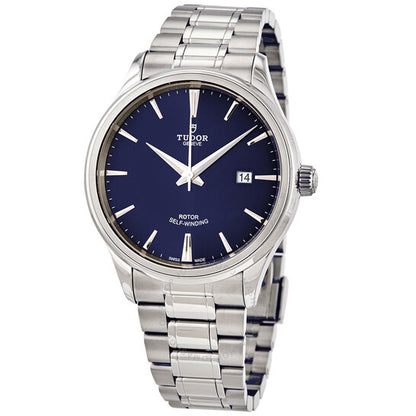 Tudor, Style Automatic Blue Dial Men's 41 mm Watch