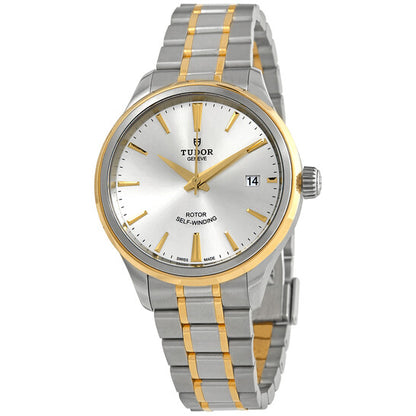 Tudor, Style Automatic Silver Dial Men's 38 mm Watch