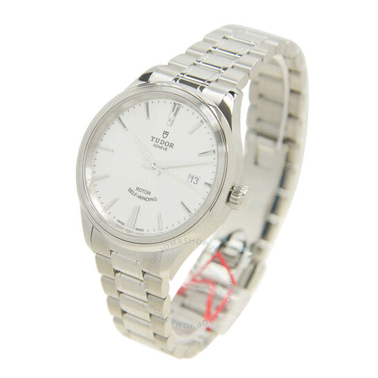 ساعة تيودور للرجال، أوتوماتيكية، بمينا فضي، طراز 12500-0001