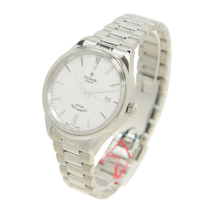 ساعة تيودور للرجال، أوتوماتيكية، بمينا فضي، طراز 12500-0001