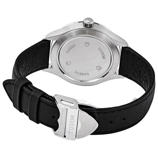 ساعة تيودور ستايل أوتوماتيكية للرجال بمينا فضي