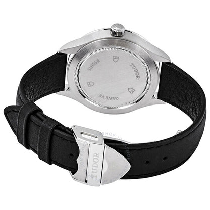 ساعة تيودور ستايل أوتوماتيكية للرجال بمينا فضي