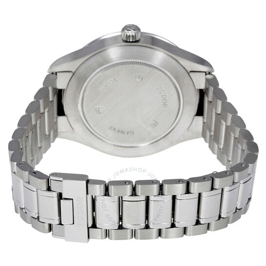 ساعة تيودور ستايل أوتوماتيكية للرجال بمينا فضي