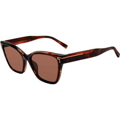 Brown Butterfly Ladies Sunglasses