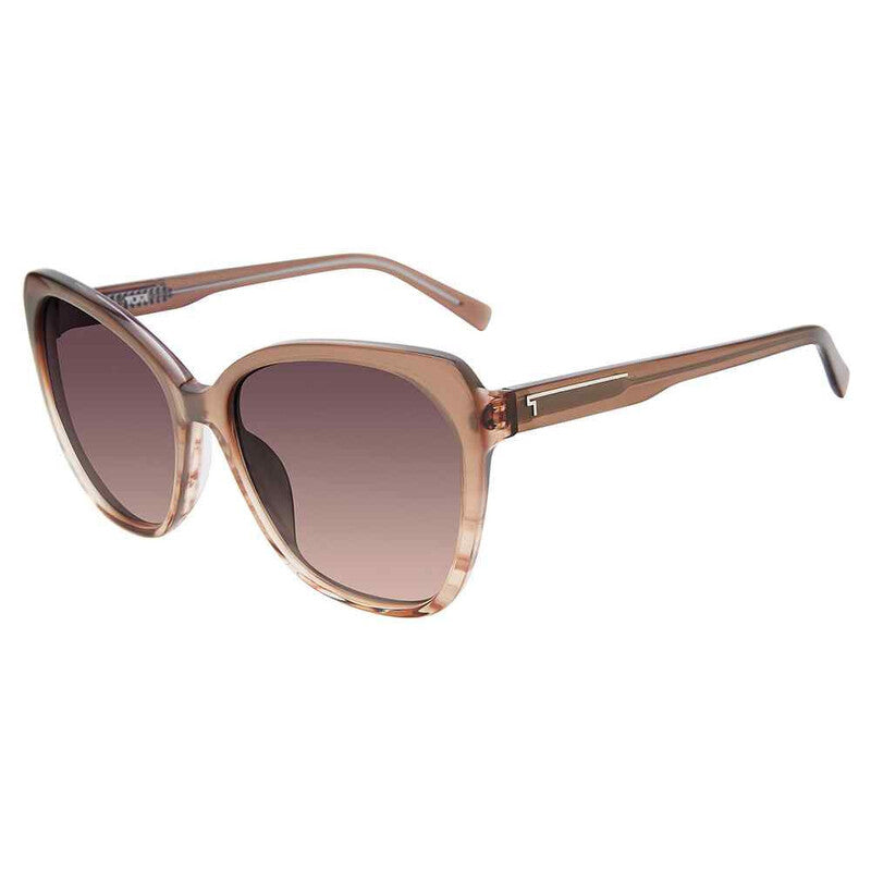 Brown Gradient Butterfly Ladies Sunglasses