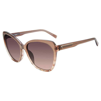 Brown Gradient Butterfly Ladies Sunglasses
