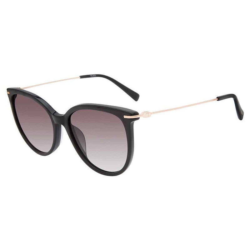 Grey Gradient Square Ladies Sunglasses