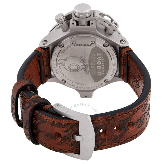 U-Boat, Capsule Automatic Black Dial Men's Watch