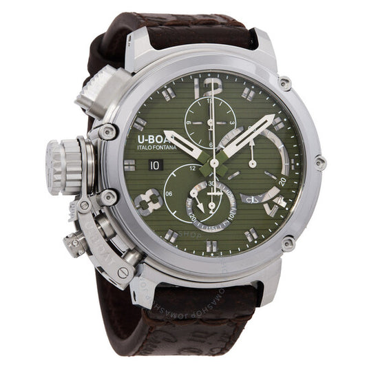 U-Boat, Chimera Chronograph Automatic Green Dial Men's Watch