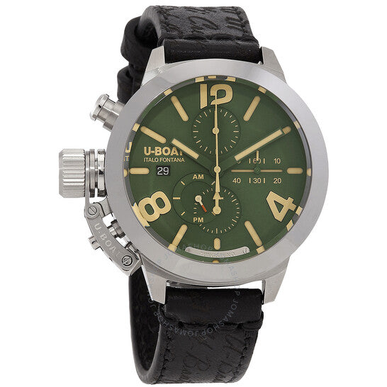 U-Boat, Classico Chronograph Automatic Green Dial Men's Watch