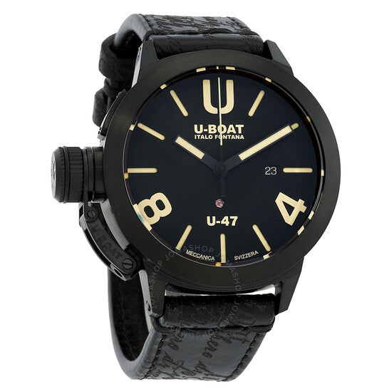 U-Boat, Classico U-47 Lefty Automatic Black Dial Men's Watch