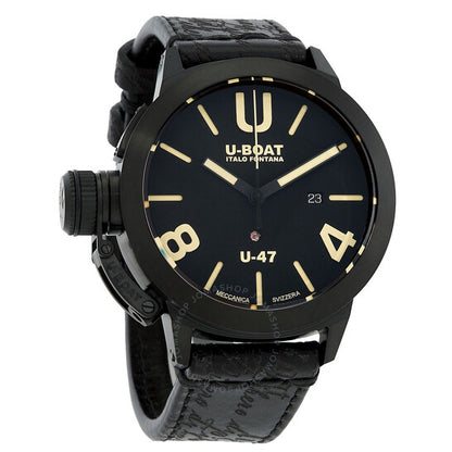 U-Boat, Classico U-47 Lefty Automatic Black Dial Men's Watch