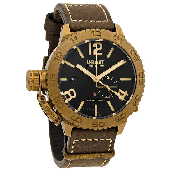 U-Boat, Lefty Doddiotempo Automatic Black Dial Men's Watch