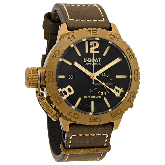 U-Boat, Lefty Doddiotempo Automatic Black Dial Men's Watch