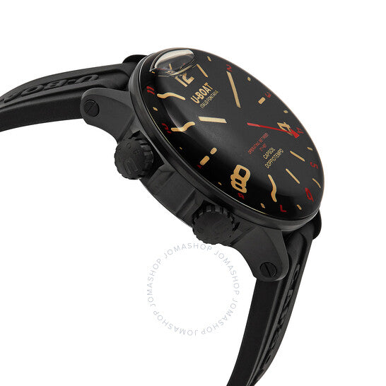 U-Boat, Lefty Capsoil Doppiotempo Quartz Black Dial Men's Watch