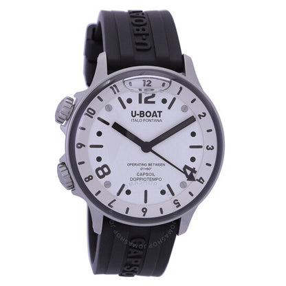 U-Boat, Lefty Capsoil Doppiotempo Quartz White Dial Men's Watch