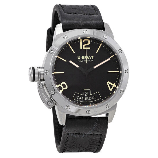U-Boat, Lefty Classico Automatic Black Dial Men's Watch