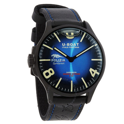 U-Boat, Lefty Darkmoon Pantera Quartz Blue Dial Men's Watch