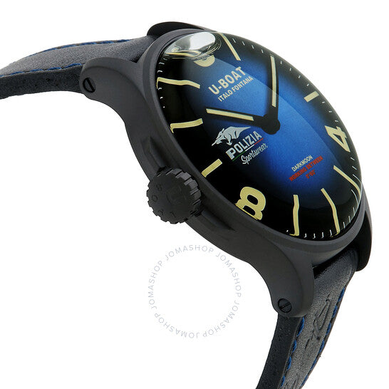U-Boat, Lefty Darkmoon Pantera Quartz Blue Dial Men's Watch
