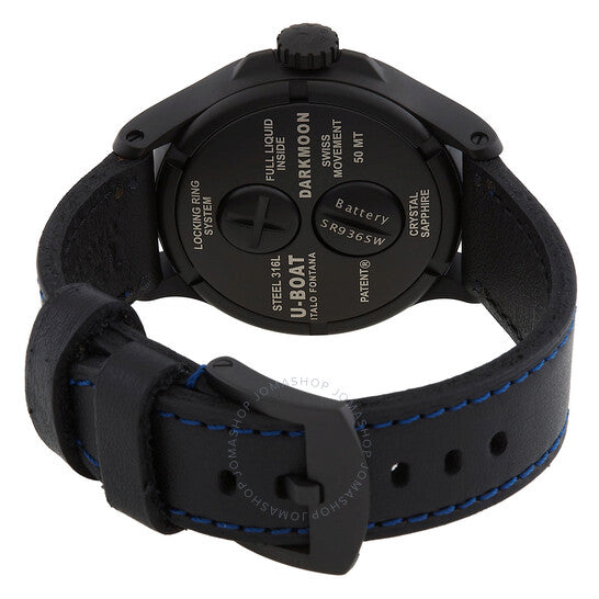 U-Boat, Lefty Darkmoon Pantera Quartz Blue Dial Men's Watch