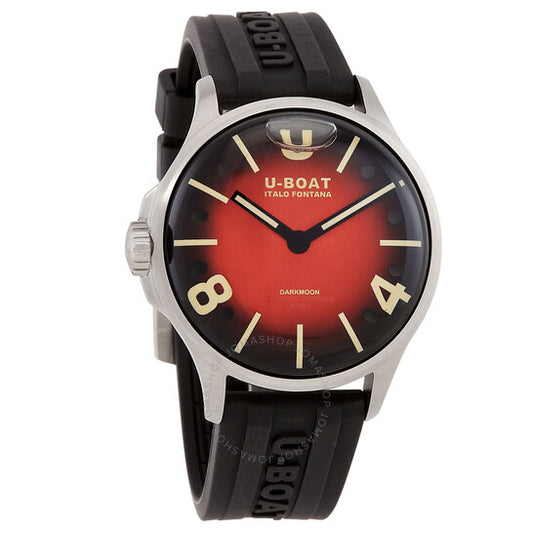 U-Boat, Lefty Darkmoon Quartz Red Dial Men's Watch